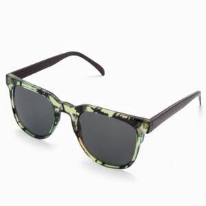 Komono Riviera Green Black Sunglasses NEW palms